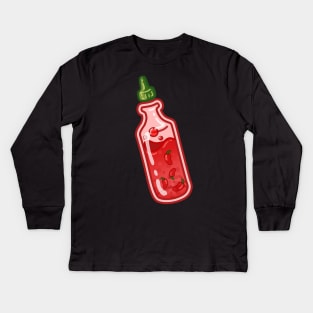 Hot Stuff - Cute Sause Kids Long Sleeve T-Shirt